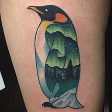 Penguin Tattoo Penguin Tattoo Winter Tattoo Baby Tattoos
