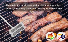 Allowing you to brand your meat with anything you like. Barbecue Branding Iron Axeso Store