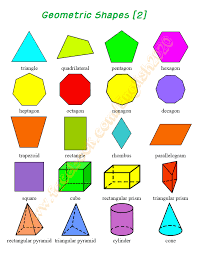Geometric Shapes 2 Math Geometric Shapes Shapes Lessons Learning Shapes