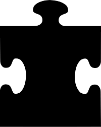 You can easily work up to more challenging 750 and 1000 piece jigsaws from this random cut pieces can be literally any shape, not just the standard puzzle pieces you may be familiar with, and they don't necessarily line up in any. Svg Jigsaw Join Fit Pieces Free Svg Image Icon Svg Silh