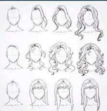 34 Ideas Drawing Hair Bangs Drawing Hair Tutorial Drawings Step By Step Sketches