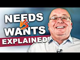 Needs Vs Wants Bridging The Income Gap!