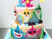 Kue ulang tahun anak perempuan unicorn. 160 Ide Baby Shark Ulang Tahun Hiasan Kue Hiasan