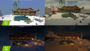 Found A Way To Allow Rtx Ray Tracing On Any World So I Converted My Java Survival World To Bedrock So Here S The Comparison Between Bedrock Rtx On Vs Java Seus E12