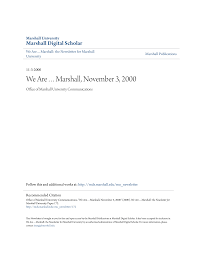 We Areâ•¦Marshall, ***