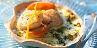 Saint Jacques Gratinees A L Orange Recettes Recette Recettes De Cuisine Recette Cuisine