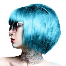 Blue jade | hair colour a color inspired by the orient, crazy color blue jade is an exotic turquoise shade. Crazy Color Blue Jade