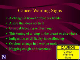That is, they are vague changes that do not help pinpoint any particular cancer. Ppt Cancer Powerpoint Presentation Free Download Id 6362057