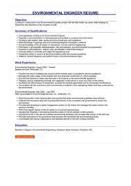 Use this engineer resume example to help you write your own resume. Environmental Engineer Resume Great Sample Resume