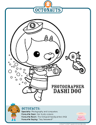 Color Pages Octonauts Octonauts Birthday Party Octonauts Birthday