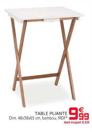 1 ответ 2 ретвитов 14 отметок «нравится». Offre Table Pliante Chez Gifi