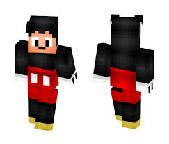 1in this episode of disney minecraft, mickey mouse shows us around the new world! Download Mickey Mouse Skin Minecraft Skin For Free Superminecraftskins