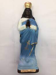 The most common santa sara kali material is metal. Santa Sara Kali Cigana Cigano Umbanda Estatua Imagem 20cm Mercado Livre