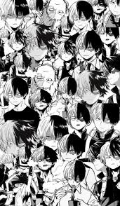 Aesthetic Black And White Anime Background Pin By Icy Hot On Bnha Aesthetic Anime Anime Background Hero Wallpaper
