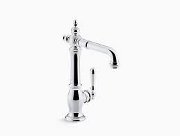 How to install a farmhouse sink in a kitchen cabinet. K 99267 Artifacts Bar Sink Faucet With Swing Spout Kohler