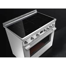 Hi bin v your cook top is in child lock, to unlock turn on the cook top press the b button and the r/h l together then release and press the b again and release . Cooker Stainless Steel Cpf9ipx Smeg Australia
