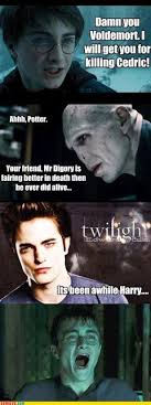 Bahahaha Omg I Can T Stop Laughing Harry Potter Twilight Harry Potter Memes Hilarious Harry Potter Funny Pictures