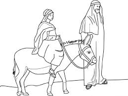 Coloring Sheet For The Image Of Pregnant Mary And Joseph On A Donkey Typical Image In Latin Americ Coloring Pages Inspirational Coloring Pages Advent Coloring