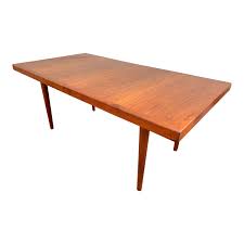1960s Danish Modern Teak Dining Table For Sale With Images Dining Table Mid Century Modern Dining Room Table Mid Century Modern Dining Room