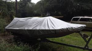 Another boat cover repair product on the market that works well as an adhesive patch is sail repair tape. Diy Boat Cover Project By Bobby Smith Skiff Life