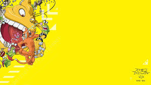 Checkout high quality 3840x2160 anime wallpapers for android, pc & mac, laptop, smartphones, desktop and tablets with different resolutions. Hd Wallpaper Yellow And Green Floral Textile Anime Digimon Minimalism No People Wallpaper Flare