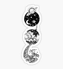 Black And White Aesthetic Stickers Redbubble Stickers In 2020 Black Stickers Aesthetic Stickers Black And White Stickers
