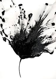 Black And White Flower Art I Pinimg Com 736x Bb 0b 6a Bb0b6a6a8ae736db93304235c4cb1e7f Art Painting Flowers Abstract Flower Abstract Flower Painting Abstract Flowers Flower Art Painting