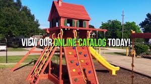 These diy swing sets come in plastic, metal or wood parts, and they typically require minimal labor and tools. Tree Frogs Swing Sets In Houston Texas Wooden Swing Sets Houston Youtube