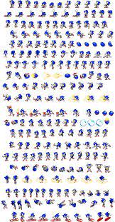 Sonic editing sprite sheet for mobile (via pixly) zenythfactor. Download Sonic Advance 1 Sprite Sheet Full Size Png Image Pngkit