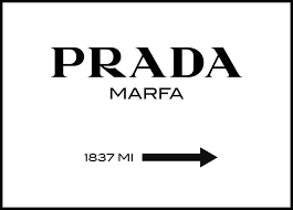 Prada Marfa Poster Prada Poster Gossip Girl Posterstore De Posterdrucke Prada Bild Typografie Zitate
