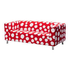 Klippan Sofa Cover 2 Local Dottevik Red 00203408 Reviews Price Comparisons