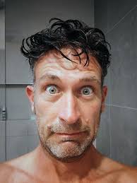 First shower with first system : r/HairSystem