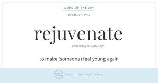 Merriam Webster Word Of The Day Rejuvenate 1 To Make Young Or Youthful Again Give New Vigor To 2 To Restore To An Orig Word Of The Day Rare Words Words