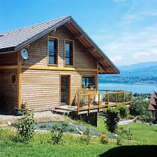 Magnifique Maison En Ossature Bois Surplombant Le Lac Profitez Un Peu De La Vue Maisonossaturebois Wood Maison Ossature Bois Ossature Bois Maison Bois