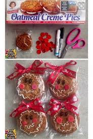 Store the chestnuts individually wrapped. Gingerbread Doll Christmas Snack Store Bought Treat For Kids Oatmeal Creme Pie So Cute Homemade Christmas Christmas Treats Christmas