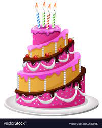 Illustration Of Birthday Cake Cartoon Download A Free Preview Or High Quality Adobe Illustrator Ai Eps Birthday Cake With Candles Cartoon Cake Cake Cartoon