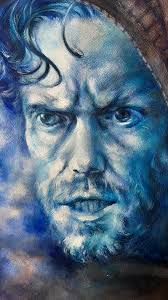 To me, the hard work and most challenging part of a painting is the very  beginning. , Setting up the structure of the portrait, the big shapes  without getting stuck