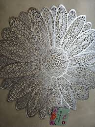 I know I've seen pictures of what some crafters are doing with this  placemats but I can't find them now. Help? TIA.