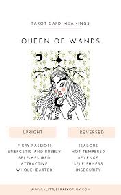 Queen Of Wands Tarot Meaning Love Health Money More In 2020 Tarot Meanings Wands Tarot Tarot Card Meanings