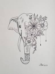 Feminine Elephant Tattoo Idea In 2021 Mandala Elephant Tattoo Elephant Head Tattoo Elephant Tattoos