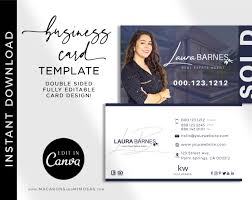 Real estate business cards every real estate agent faces the challenge of differentiating themselves from their competition. Real Estate Business Cards Macarons And Mimosas