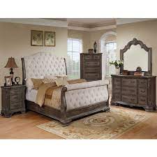 Check spelling or type a new query. Sheffield Antique Grey Sleigh Bed