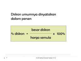 Guru memberi tugas mandiri tentang penerapan aritmatika sosial penutup 1. Aritmatika Sosial Kelas Vii Sm 2 Kurikulum Ppt Download