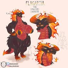 ZeBlackBallD] Flagartha the Volcano Dragon comic porn | HD Porn Comics
