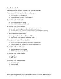 Classification Of Steam Boiler Pdf Steam Boiler Boiler Staff Directory