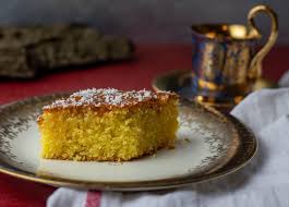 Fur mehr wohlbefinden im magen und darm bereich sollte die. Revani Griechischer Griesskuchen Mit Orange Dailyvegan
