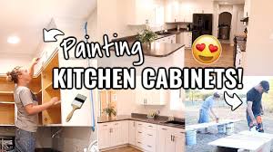 painting our kitchen cabinets diy
