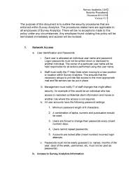 Browse Our Image Of Password Management Policy Template For Free Policy Template Corporate Security Management