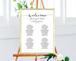Seating Chart Template For 2 8 Tables Wedding Seating Chart Template Welcome Wedding Seating Poster Printable Reception Sign