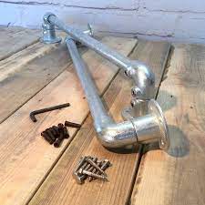 Pin On Curtain Rail Hand Rail And Toilet Roll Holder Made From Kee Klamp Scaffold Tubes And Metal Poles